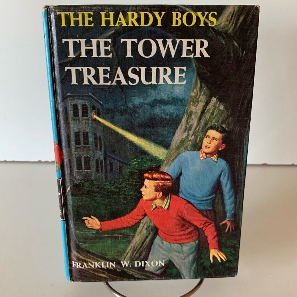 The Hardy boys vintage 1959 The Tower Treasure Book by Franklin W. Dixon